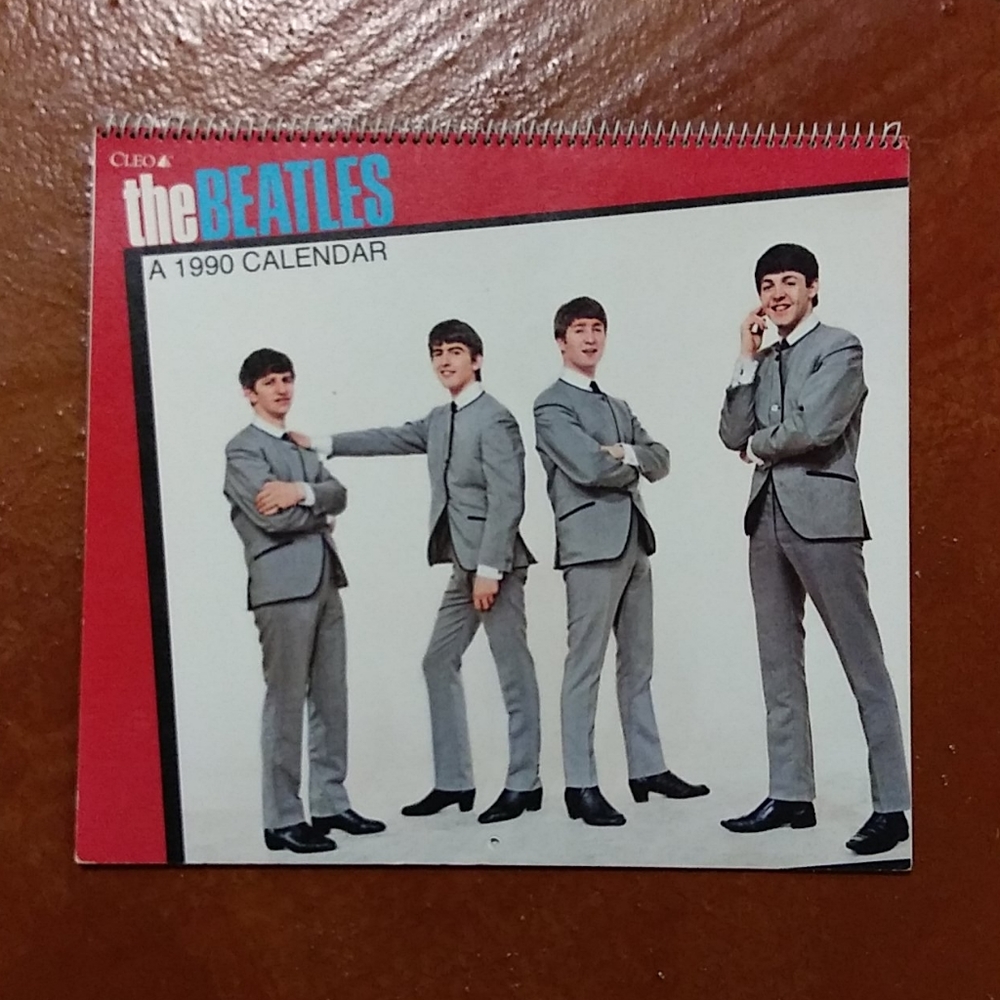 The Beatles 1990 Calendar